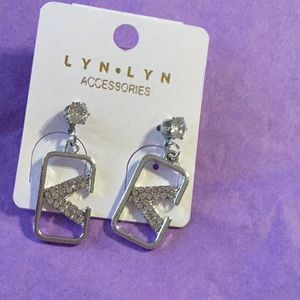 Earrings with a V. 3 for $10